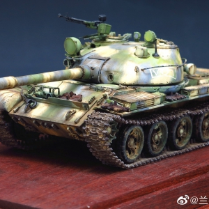 【兰州战地模型】T-62主战坦克1972年型