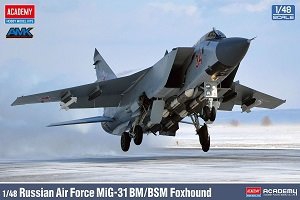 ������ACADEMY ս���� AM12364 MiG-31 BM/BSM �Ժ�Ȯ-