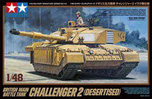 【田宫新品】英国主战坦克挑战者2伊拉克战争规格