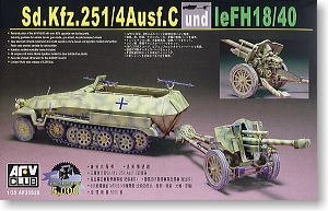 AFVսӥ Ĵ AF35S28 Sd.Kfz.251/4Ausf.CleFH18/40-