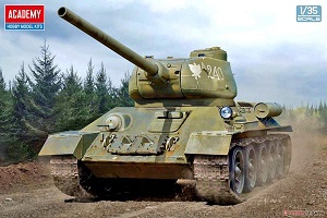 ������ACADEMY ̹�� AM13554 T-34/85 ��183������������