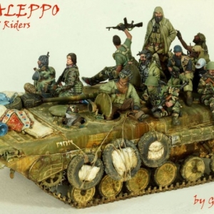 Men of Aleppo - SAA BMP-1 Riders