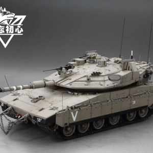 MENG模型作品 梅卡瓦4主战坦克 | 勿忘初心军模工作室