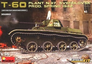 MiniArt ̹ 35260 T-60̹ˣ37Ź˹ά˹ˣ 1942ʹڹ