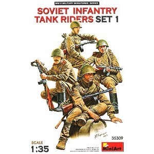 MiniArt 兵人 35309 苏联步兵坦克骑兵套装 1