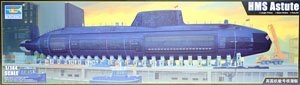 小号手 05909 英国机敏号核潜艇