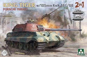 ����TAKOM ̹�� 2178 ����Sd.Kfz.182 ��ʱ������ w105mm KwK 46 L68 (2��1)