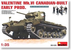 MiniArt ̹ 35123 VALENTINE MK6. ô ̹