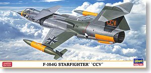 长谷川 战斗机 01987 F-104G 星际战斗机`CCV`