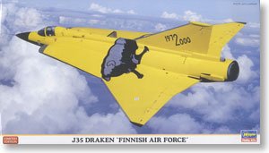长谷川 战斗机 01968 J35 德拉肯“芬兰空军”