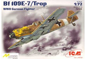 ICM 72133 ս¾ս ÷ʩ Bf 109E-7/Trop