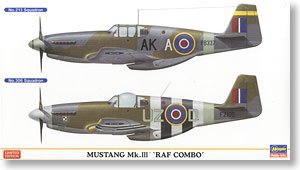 长谷川 战斗机 01985 野马 Mk.III `RAF 组合`