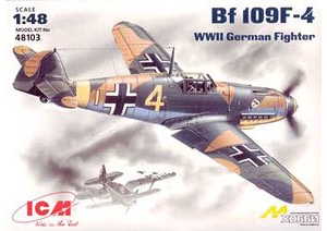 ICM ս 48103 ս¾ս ÷ʩ Bf 109F-4