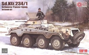 ���� װ�׳� 5154 Sd.Kfz.234/1 ����װ����쳵��ȫ�ڹ�