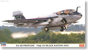 长谷川 电子战飞机 01981 EA-6B 徘徊者 `VAQ-135 黑乌鸦2010`