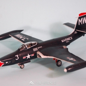 【小鹰作品】Kitty hawk 1/48 McDonnell F2H-2 Banshee