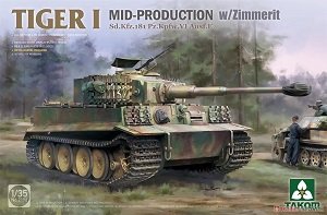 ����TAKOM ̹�� 2198 Sd.Kfz.181 Pz.Kpfw.VI Tiger I�����ʹ�����Ϳ��